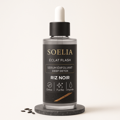 Soeliabeauty™ - Éclat Flash | Le Sérum Coréen Exfoliant au Riz