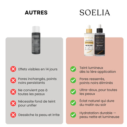 Soeliabeauty™ - Éclat Flash | Le Sérum Coréen Exfoliant au Riz