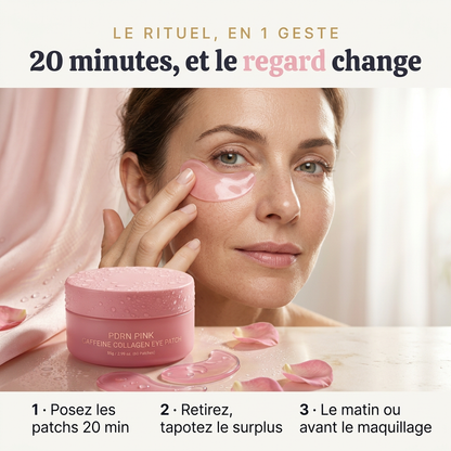 Soeliabeauty™ — Patchs Yeux InstantLift · PDRN & Collagène
