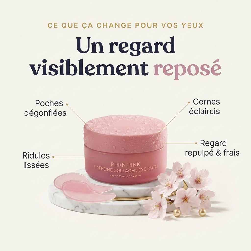 Soeliabeauty™ — Patchs Yeux InstantLift · PDRN & Collagène
