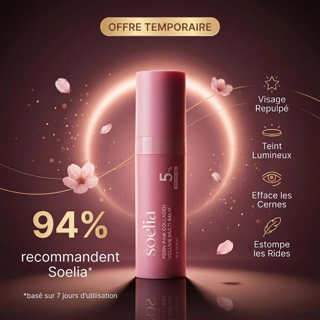 Soeliabeauty™ — Le Baume Repulpant PDRN · Pink Collagen